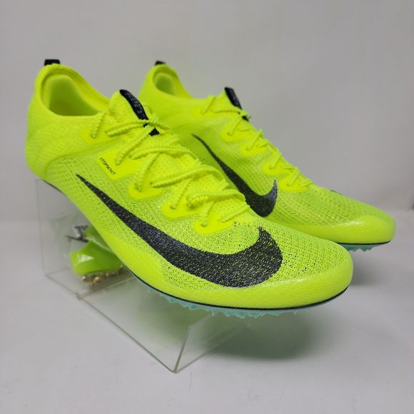 Nike Track & Field Shoes Mens 13 Zoom Superfly Elite 2 Atomknit Logo Lace Up - Picture 1 of 9